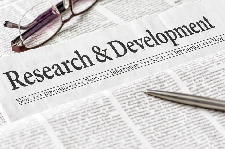 Research and development newspaper